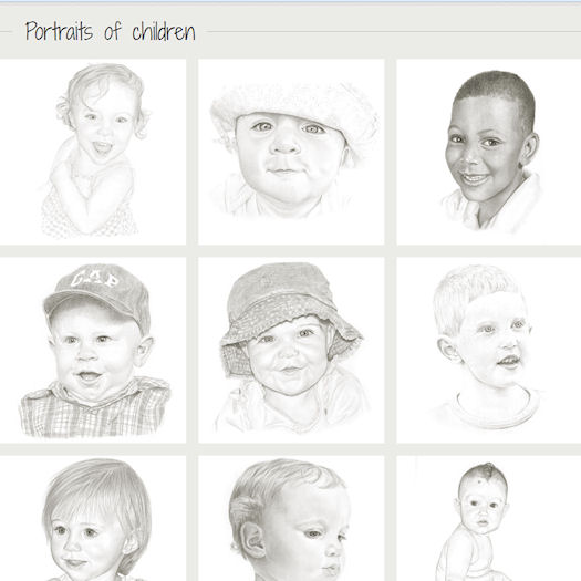 Portraits of children